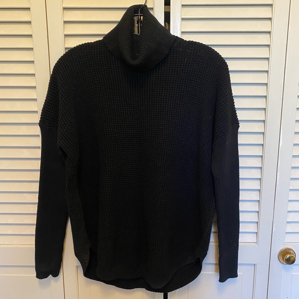 Michael Kors Black Turtleneck Sweater